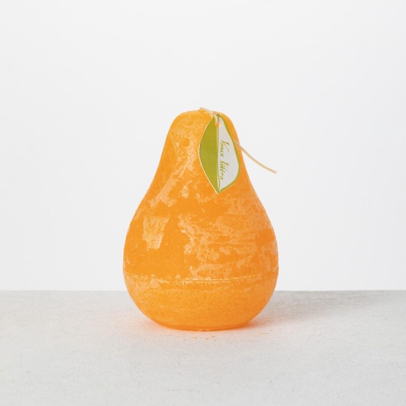 Timber Pear Candle Pumpkin