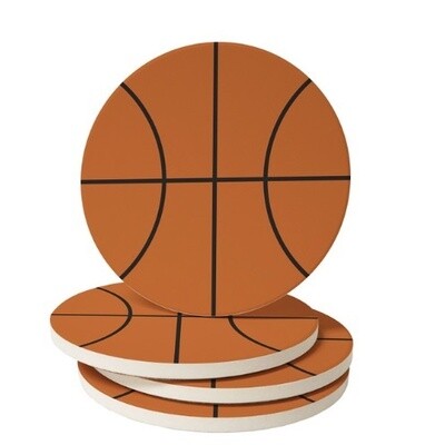 Basketball Coaster - Round