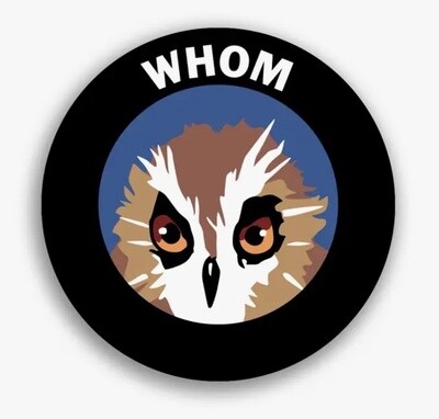 Whom Sticker