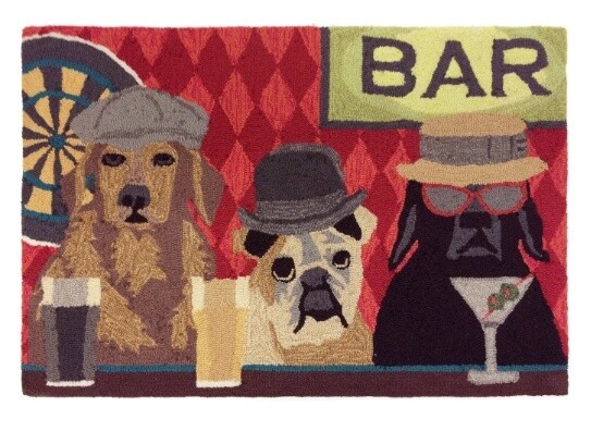 Bar Patrol Indoor/Outdoor Rug 2&#39;x3&#39;