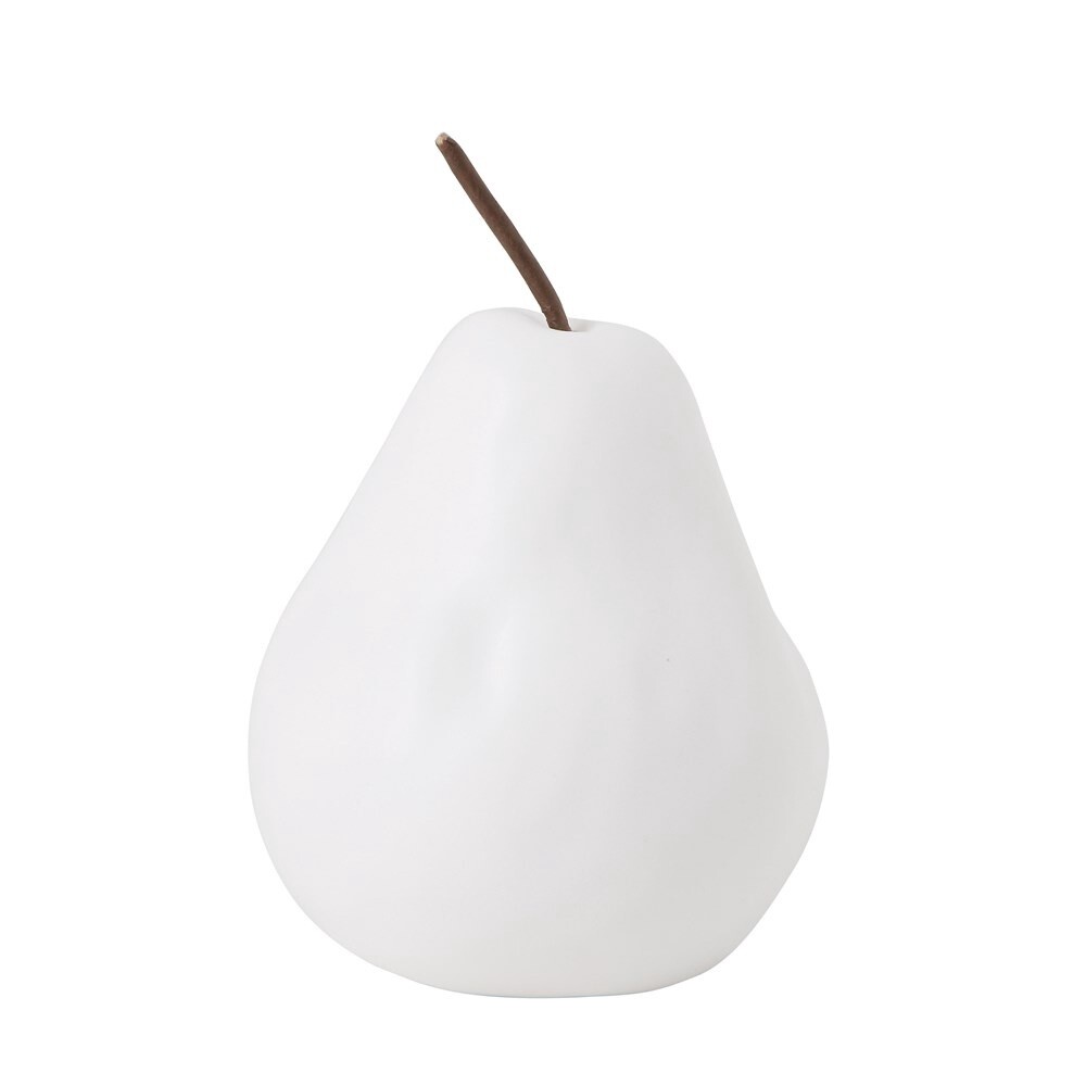 Stoneware White Pear