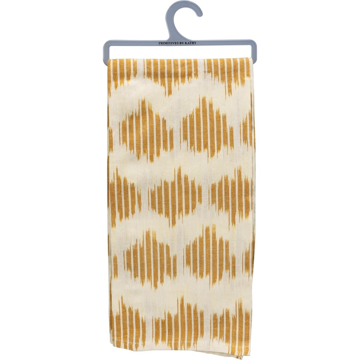 Saffron Ikat Cotton Kitchen Towel