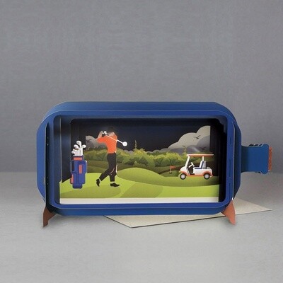 Message in a Bottle - Golfing