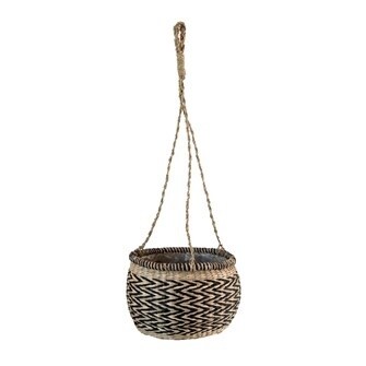 Seagrass Flower Pot
