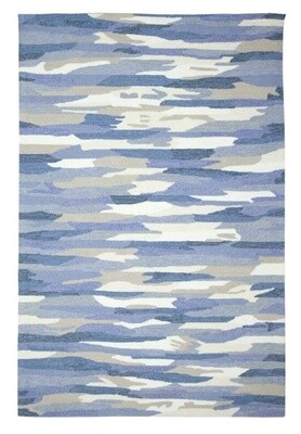 Cloud Soft Blue Indoor/Outdoor Rug 2&#39;x3&#39;