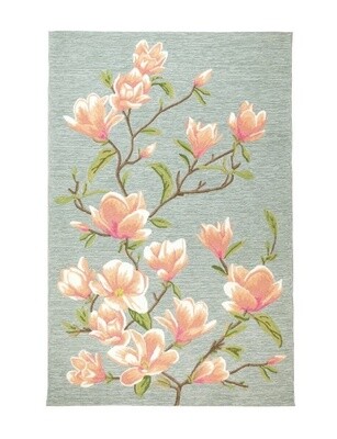 Magnolia Chambray Indoor/Outdoor Rug 2&#39;x3&#39;