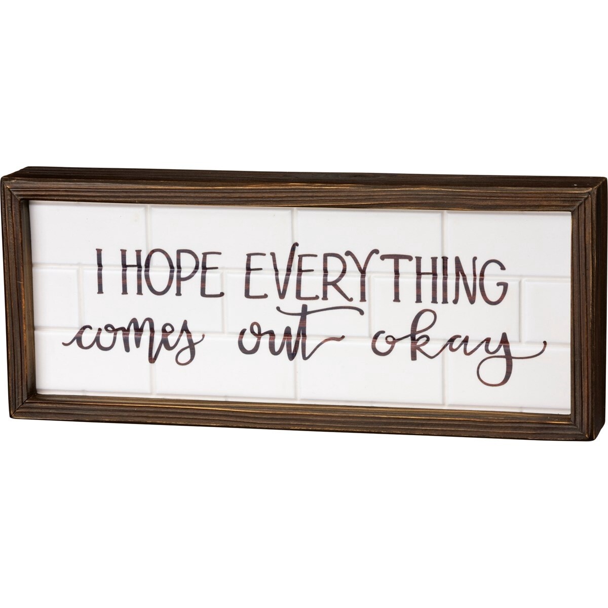 Box Sign - Out Okay