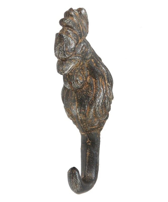 Rooster Cast Iron Wall Hook