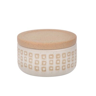Ceramic Jar w/ Sealed Lid