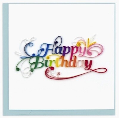 Colorful Happy Birthday