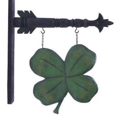 Four Leaf Clover Hanging Sign