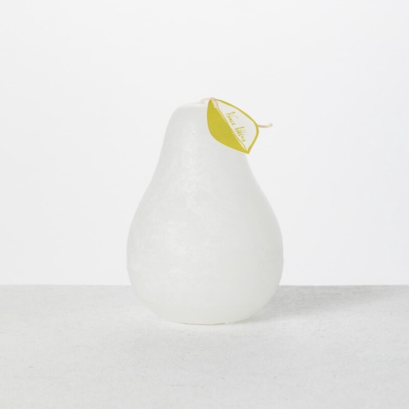 Timber Pear Candle White