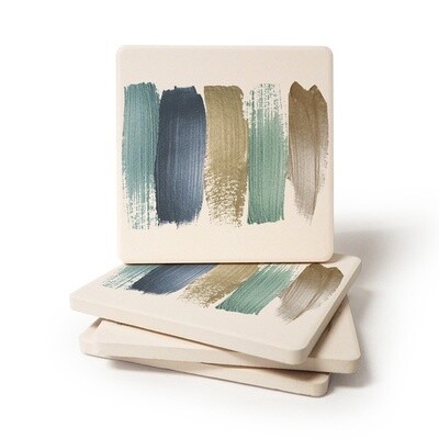 Brushstrokes Coaster - Square
