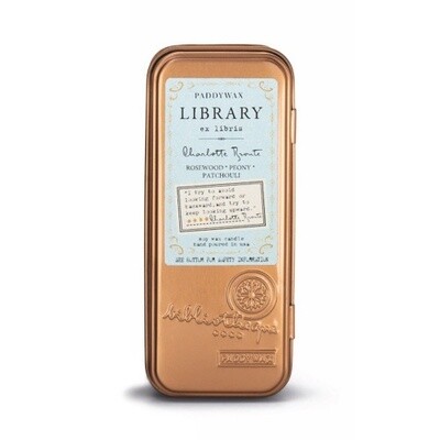 Library Tin - Charlotte Bronte - 2.5 oz Sea Foam