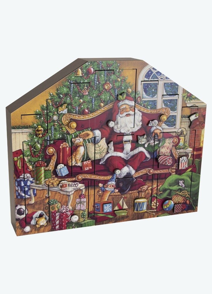 Santa&#39;s Throne Advent Calendar