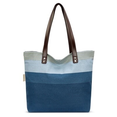 Blue Ombre Tote Bag