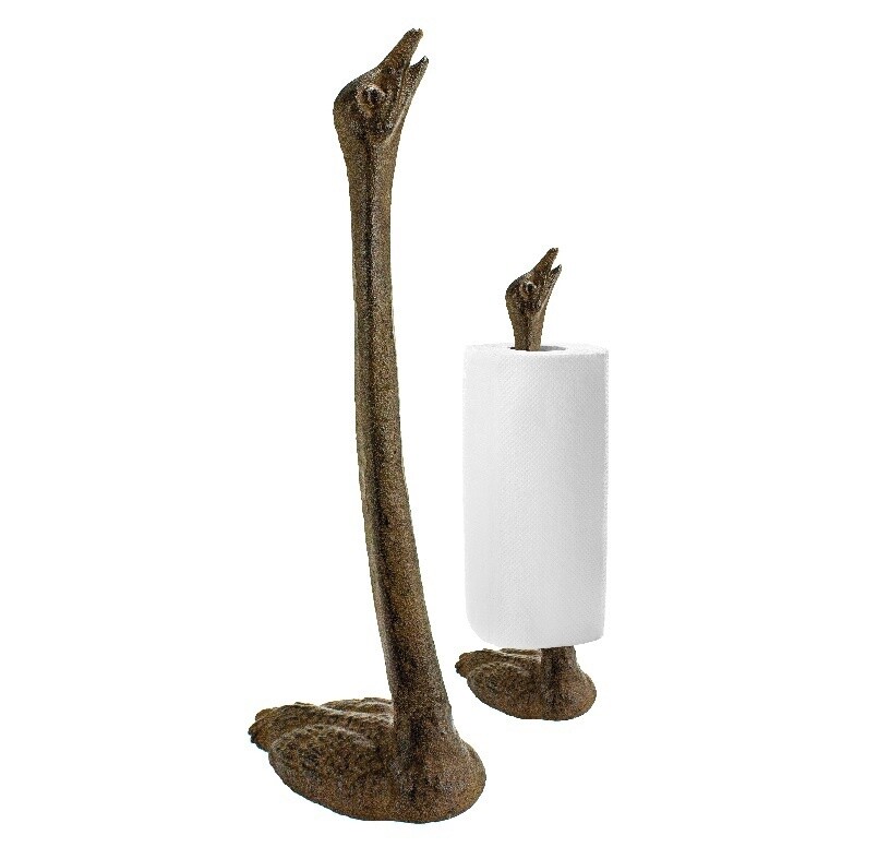 Ostrich PT TP Holder - Cast Iron