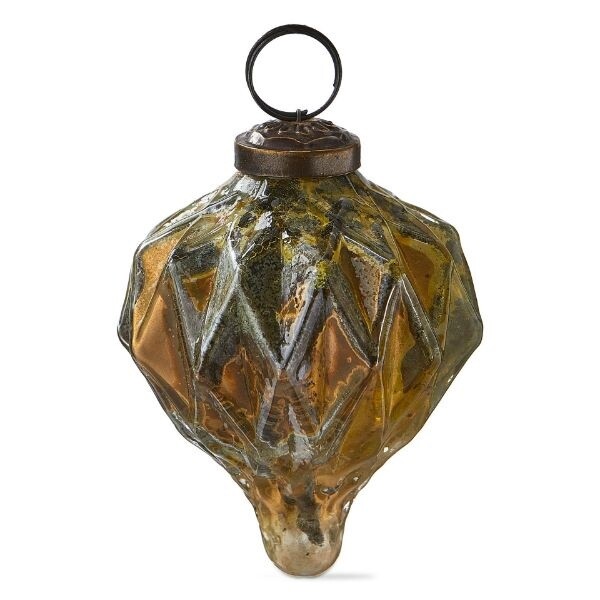 Gilded Drop Ornament