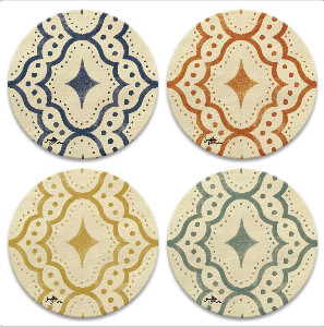 Moroccan Vibes Coaster - Round