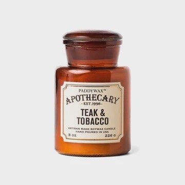 Apothecary Teak &amp; Tobacco - 8 oz