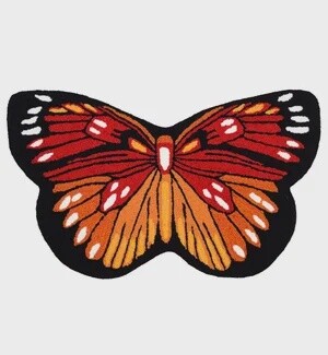 Monarch Orange Indoor/Outdoor Rug 2&#39;x3&#39;