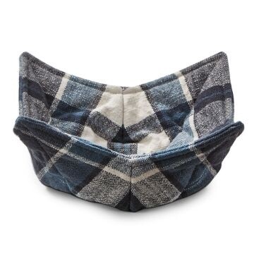 Blue Plaid Bowl Cozy