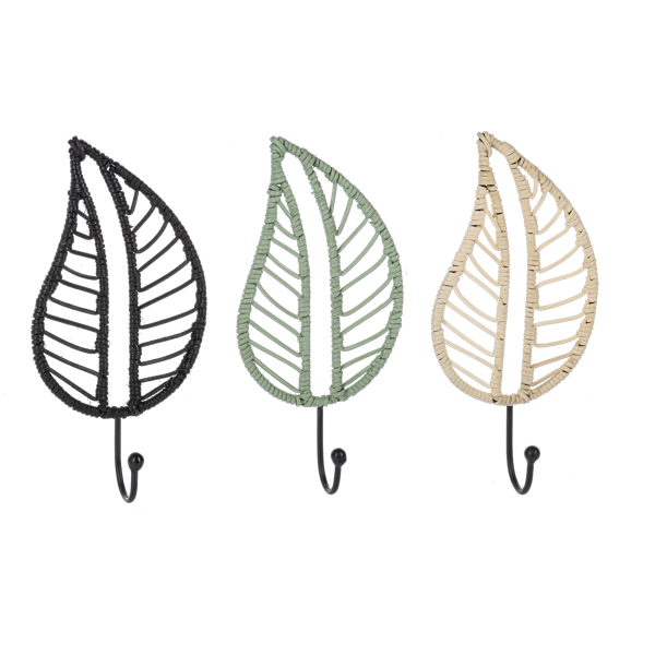 Natural Woven Leaf Hook