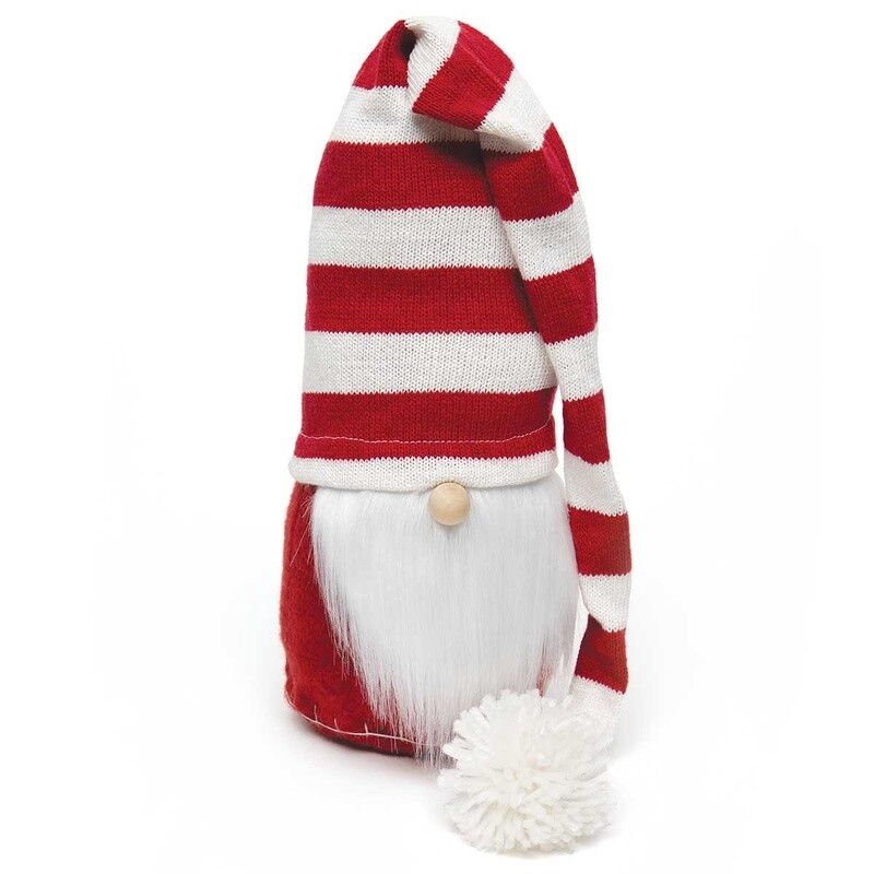 Gnome with Long Red/White Hat