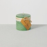 Timber Pillar Candle Aloe - 3&quot;