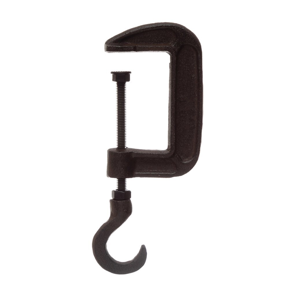 C-Clamp Iron Hook - L