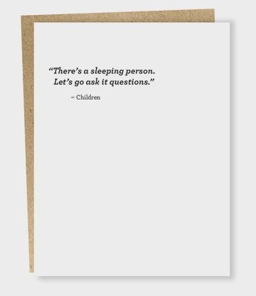 Almost Famous: Sleeping Person