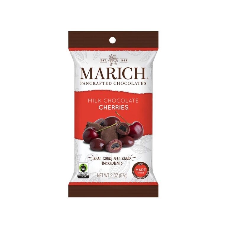 Milk Chocolate Cherries - 2 oz