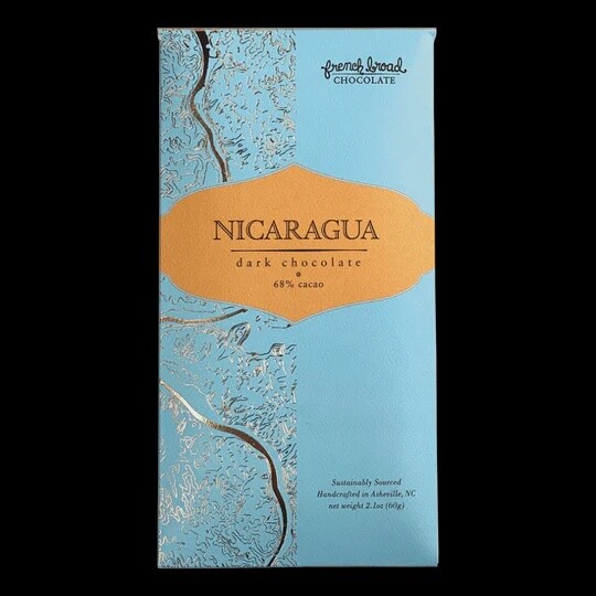 Nicaragua 68% Dark Chocolate Bar