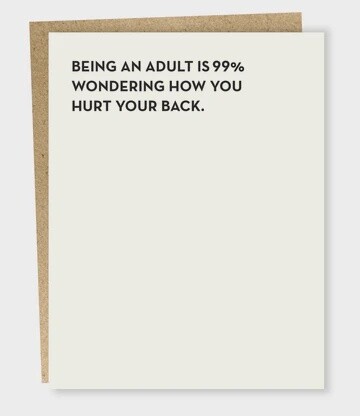 Moment of Truth: Being an Adult
