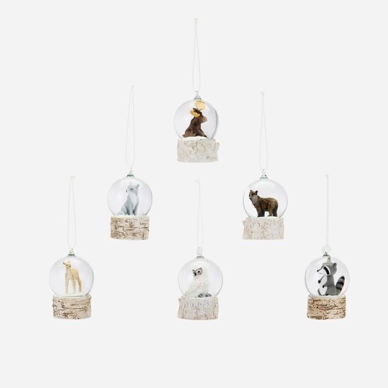 Mini Woodland Animal Snowglobe