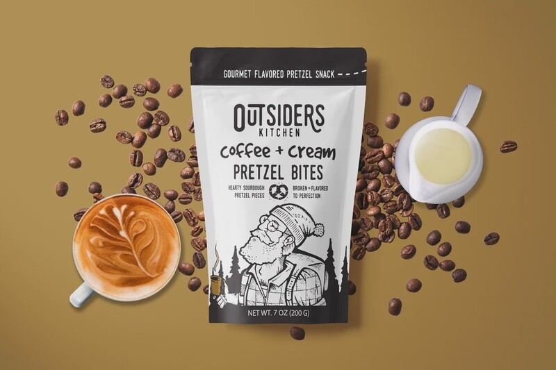 Outsiders Pretzel Bites- Coffee + Cream