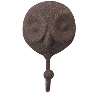 Rustic Owl Hook
