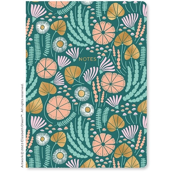 Green Garden Planner Notebook