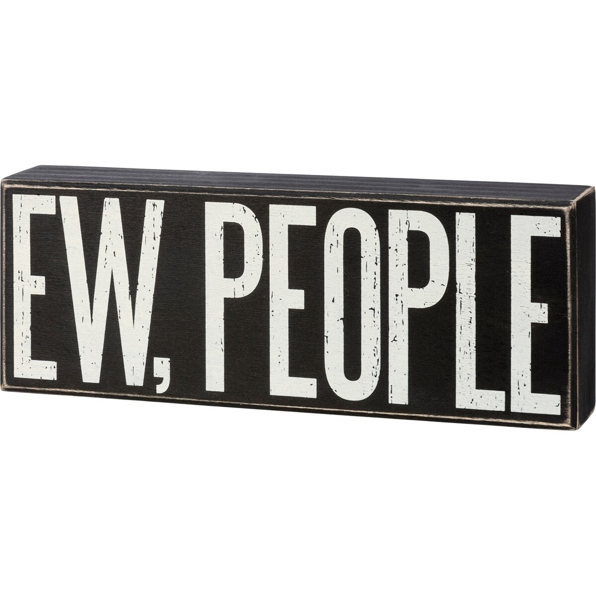 Box Sign - People