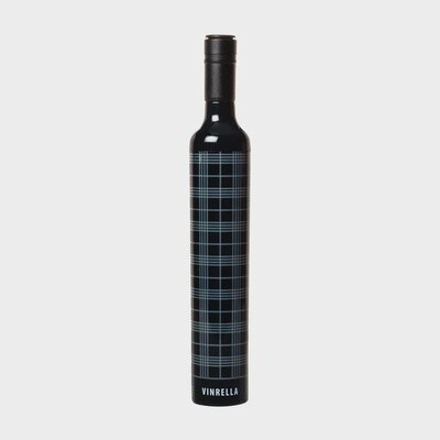 Black Plaid Umbrella
