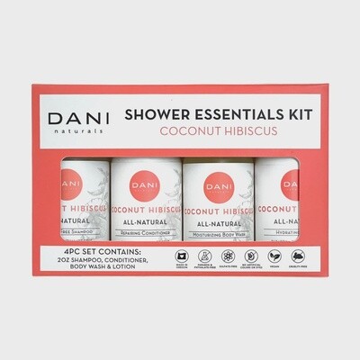 Coconut Hibiscus Travel Kit