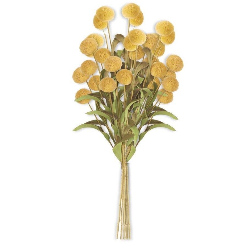 Floral Pompoms Short Stem