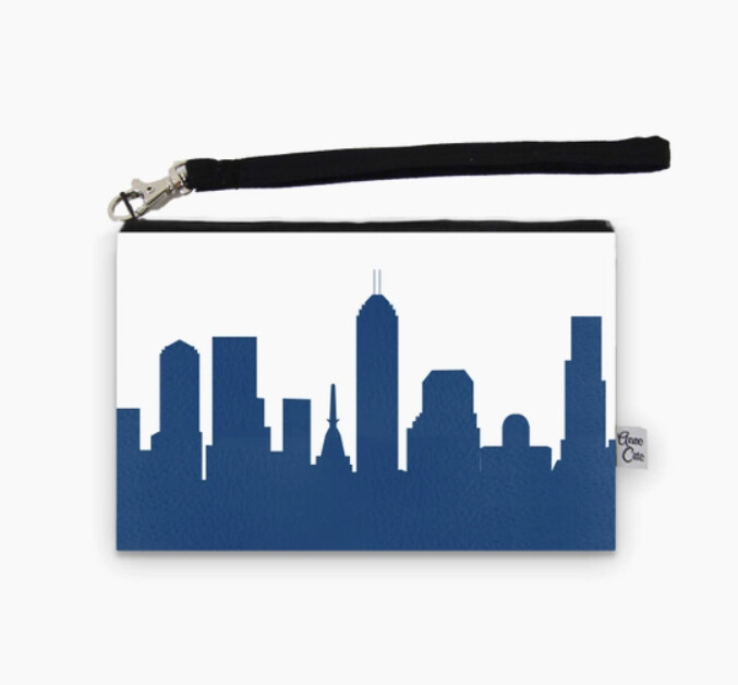 INDY Skyline Game Day Clutch