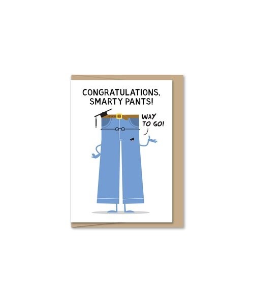 Congrats Smarty Pants Mini Card