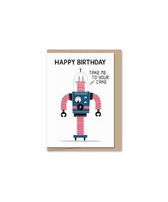 Take Me to your Cake Mini Card