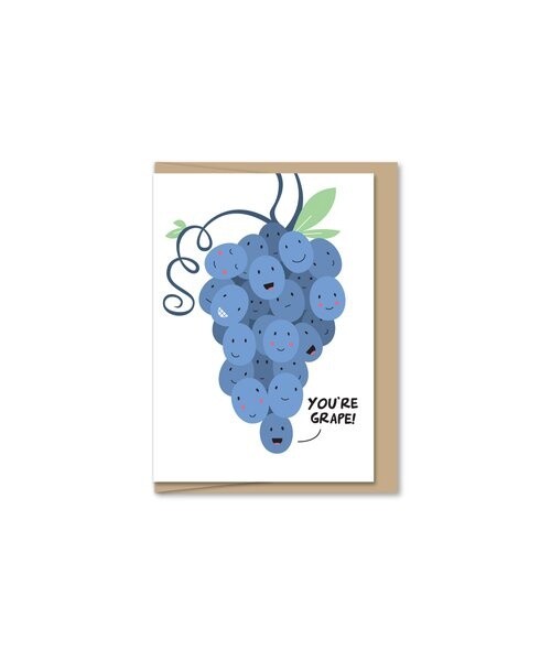 You&#39;re Grape Mini Card