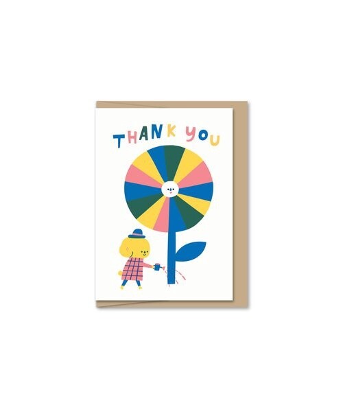 Thank You Flower Mini Card