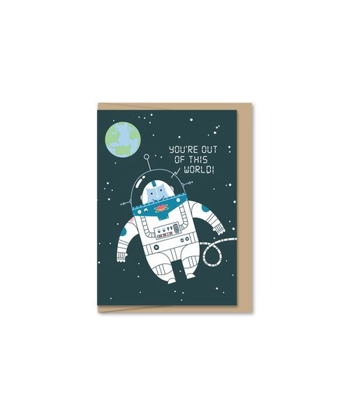 Out of this World Mini Card