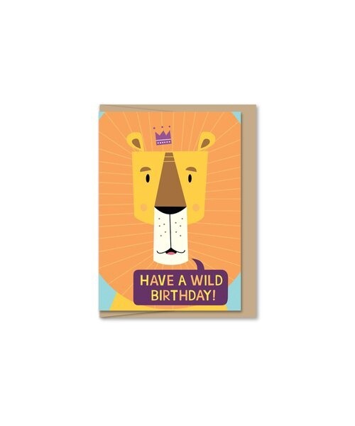 Have a Wild Birthday Mini Card
