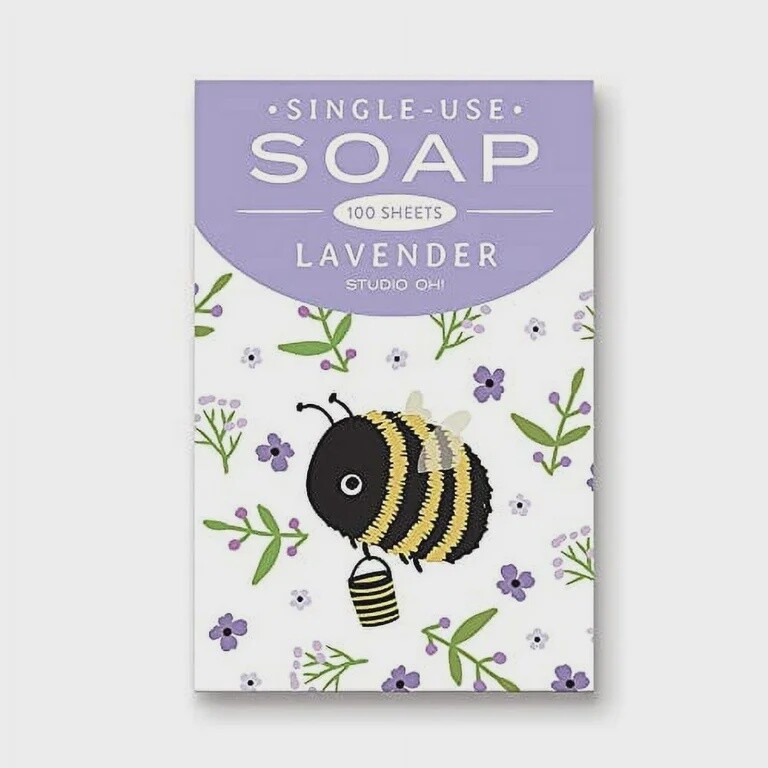 Single Use Soap Sheets - Lavender Scent